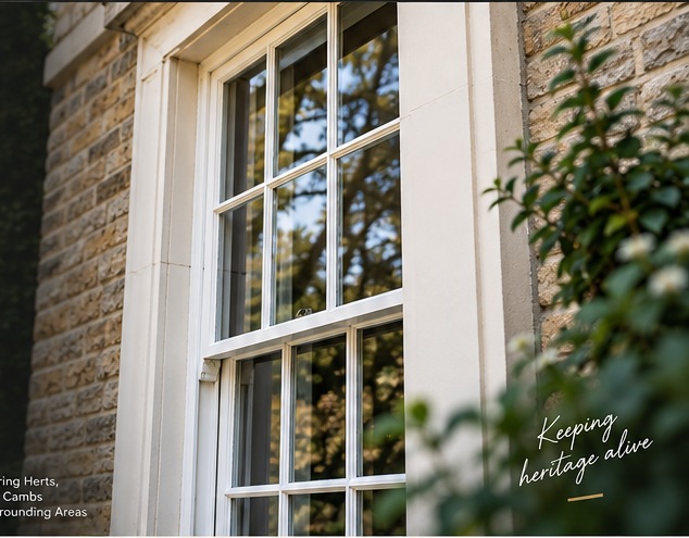 Refurbished sash windows